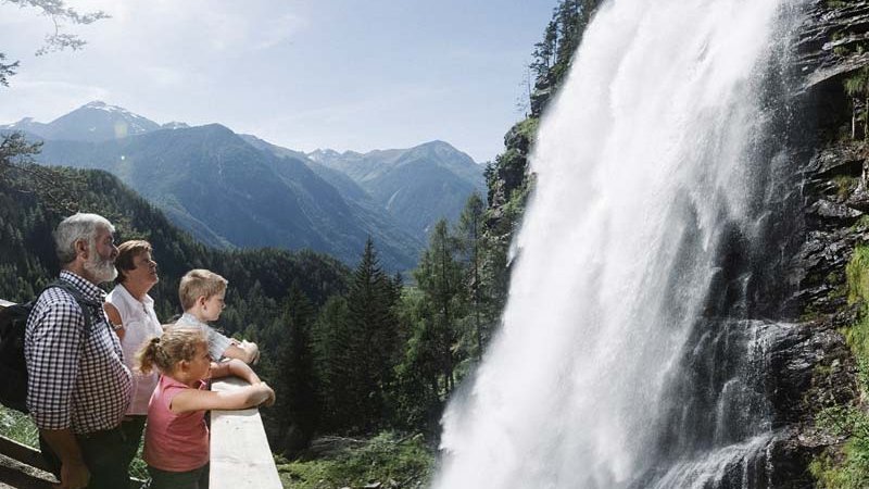 Stuibenfall waterfall ©E. Holzknecht - Ötztal Tourismus