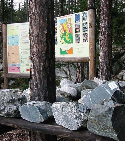 Geoweg Winkelberg ©W. Schwarz - Naturpark Ötztal