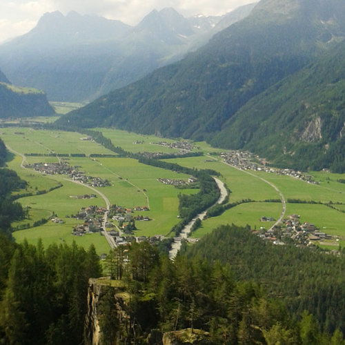 Köfler Bergsturz ©Archiv Naturpark Ötztal P. Plattner