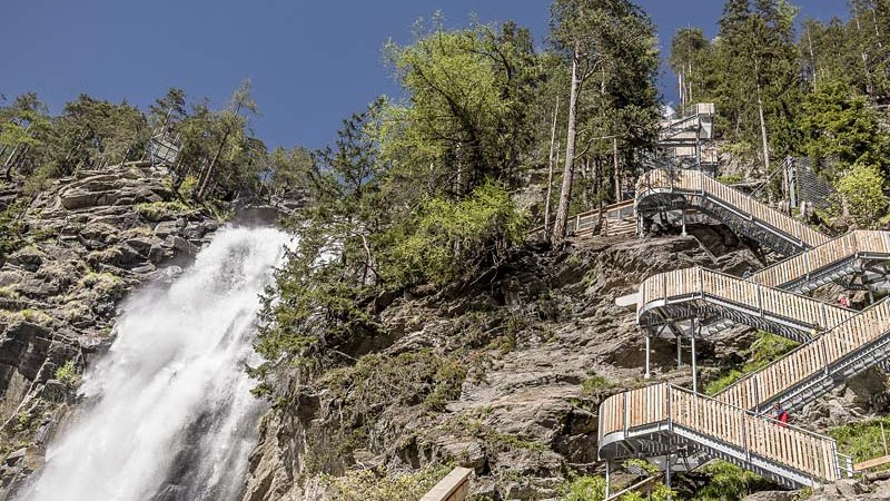 Stuibenfall waterfall ©R. Wyhlidal - Ötztal Tourismus